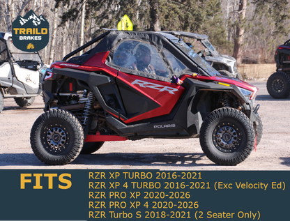 Polaris RZR XP TURBO/XP 4 TURBO/PRO XP/PRO XP 4/Turbo S 2016-2026 Ceramic Brake Pad Set