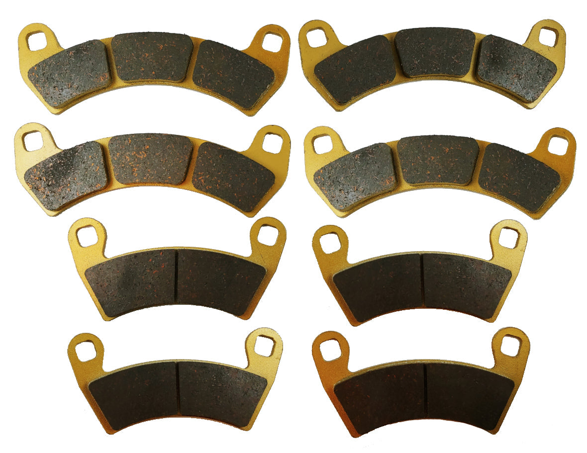 Traild Ceramic Brake Pad Set for Polaris RZR Turbo Original - No Background