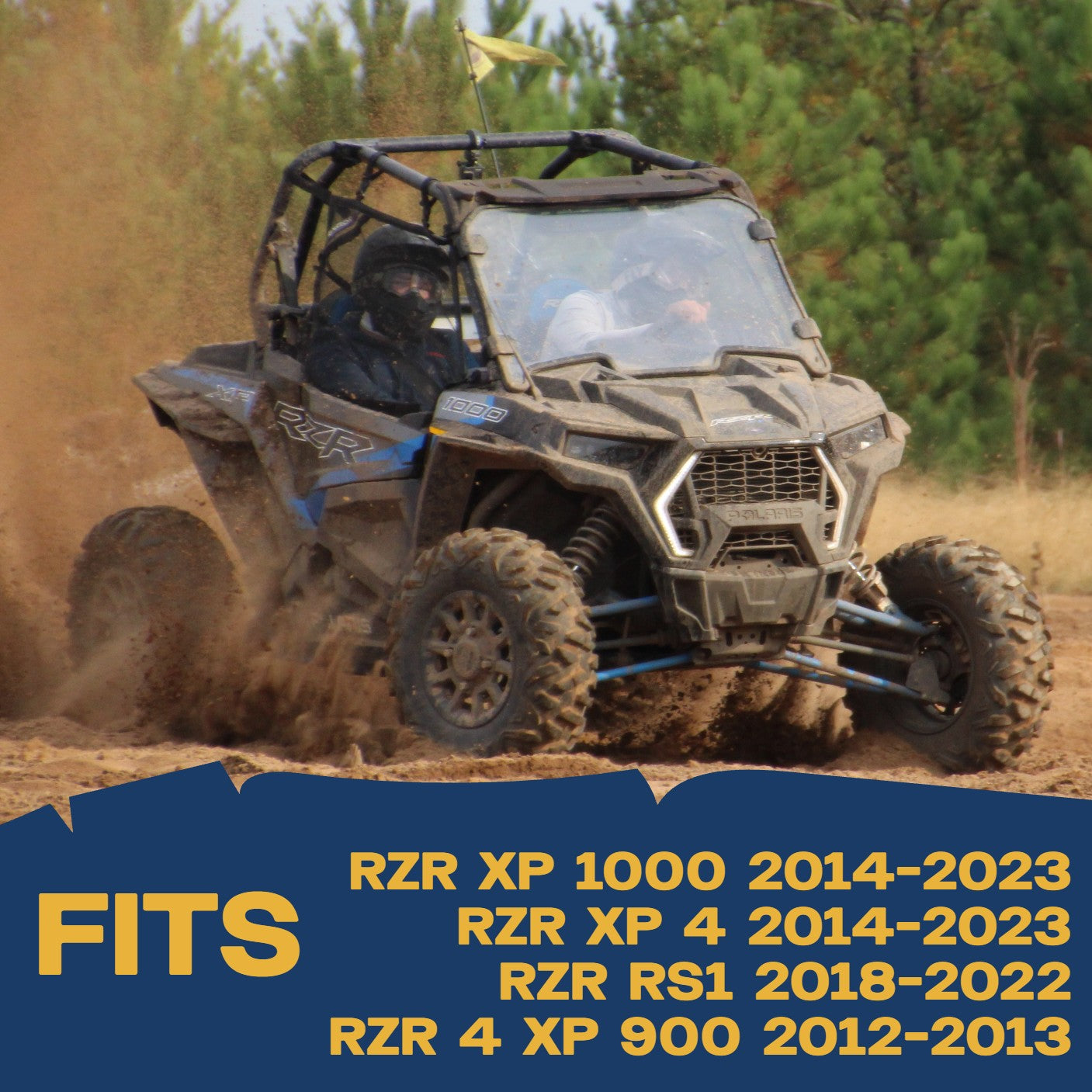 Polaris RZR XP 1000/XP 4 1000/RS1/4 XP 900 2012-2023 Ceramic Brake
