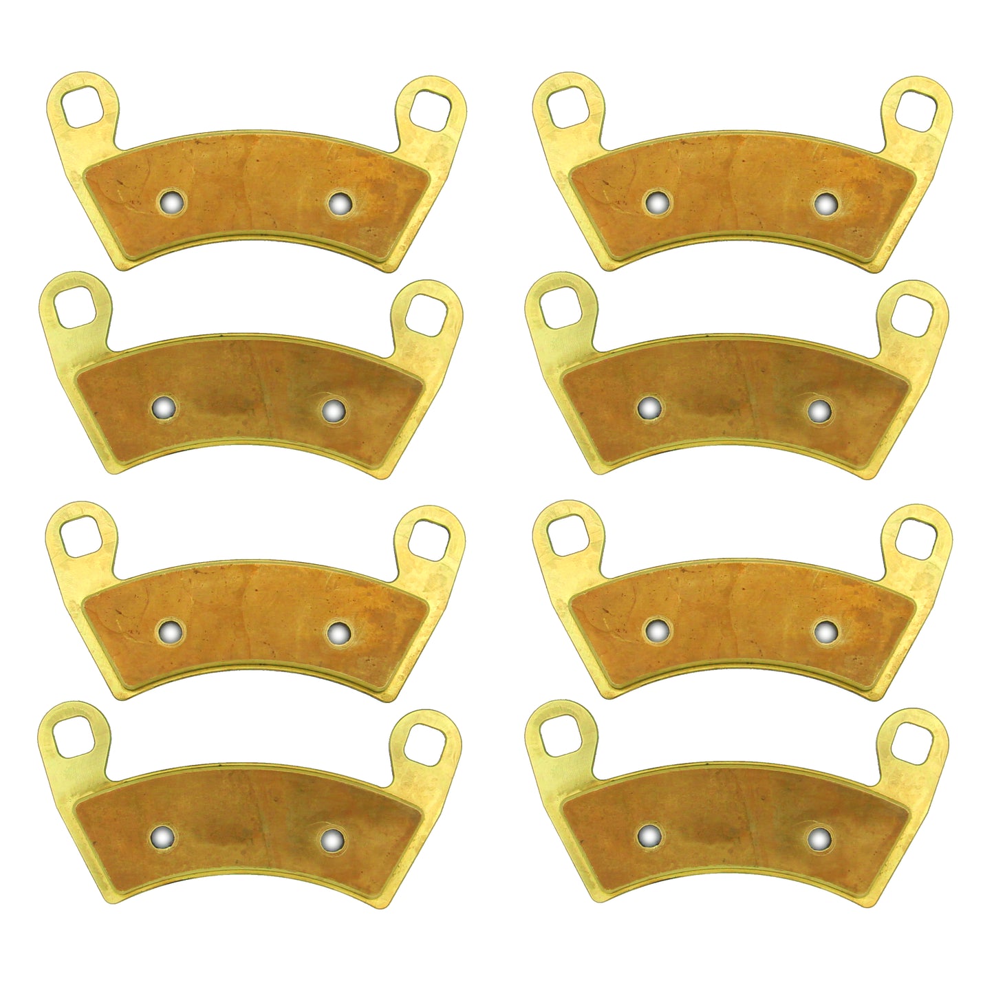 Polaris Ranger Crew 570/700/800/900/XP 1000/Diesel 2008-2024 Brass Brake Pad Set