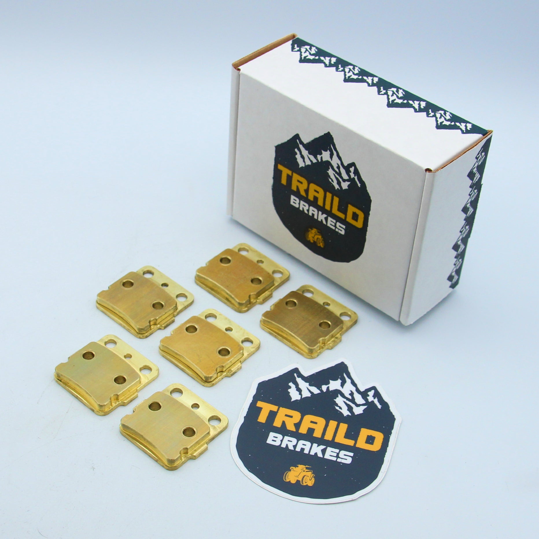 Brake Pads Raptor Yamaha Raptor 660R/350 2001-2013 Brass Brake Pad Set – Traild