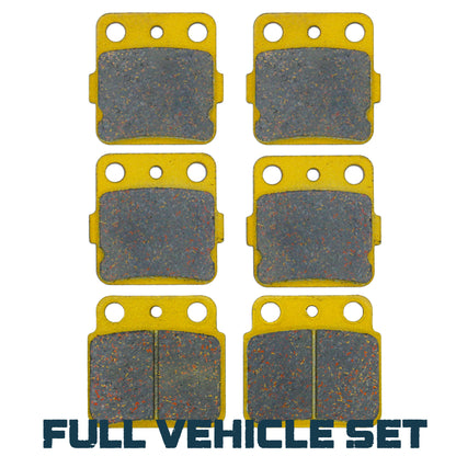 Traild Ceramic Brake Pad Set for Sport ATV - Full Vehicle Set