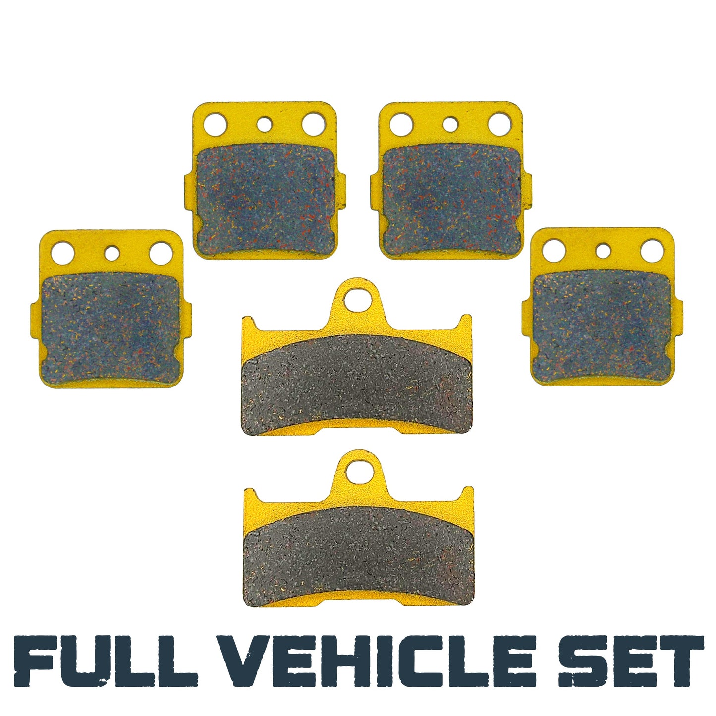 Traild YAMG8344 Ceramic Brake Pad Set - Full Vehicle Set