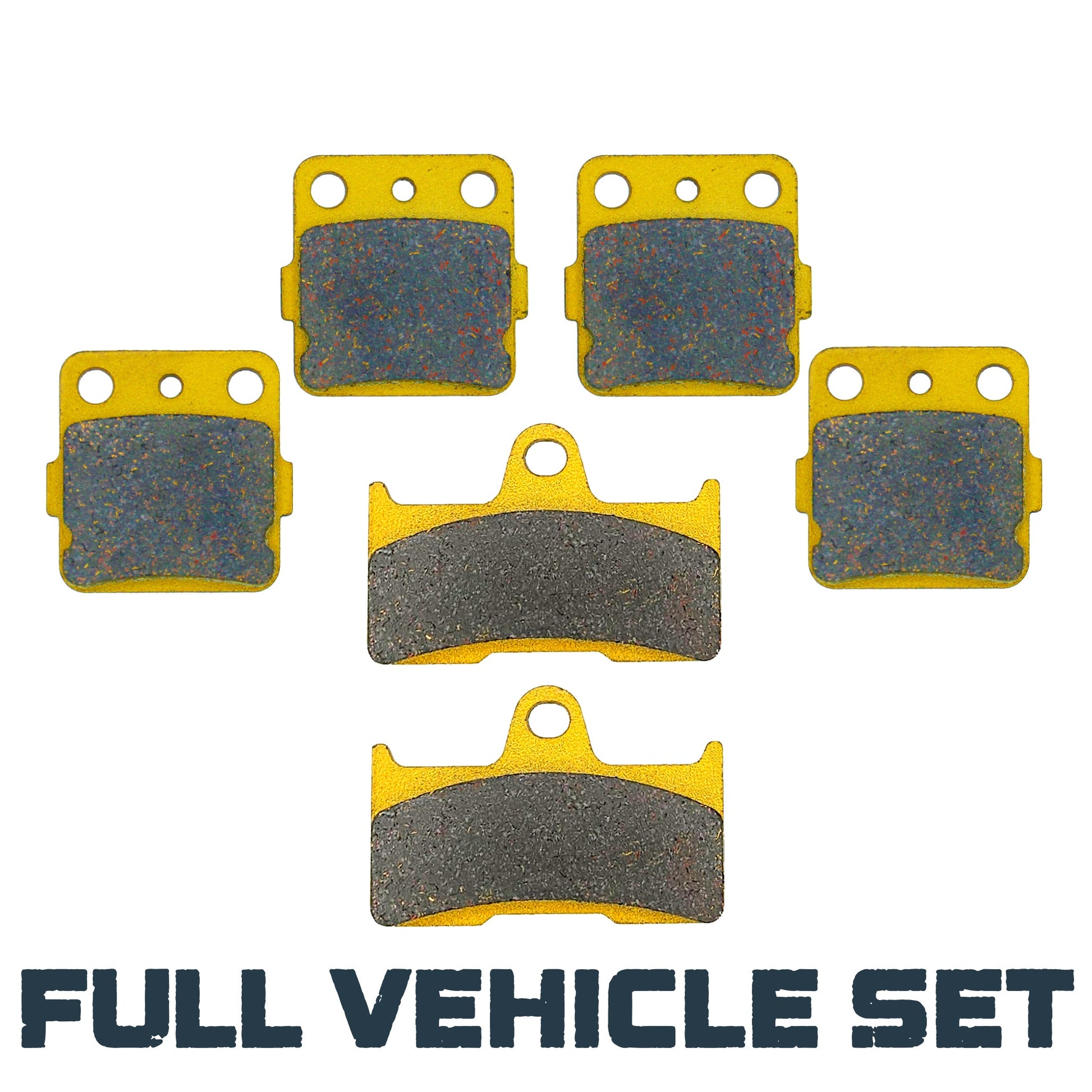 Traild YAMG8344 Ceramic Brake Pad Set - Full Vehicle Set