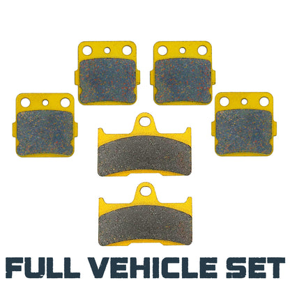 Traild YAMG8344 Ceramic Brake Pad Set - Full Vehicle Set