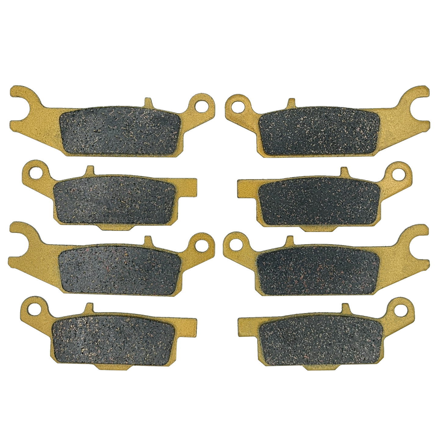 Traild Ceramic Brake Pad Set for Yamaha Grizzly - Face View No Background
