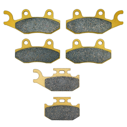Traild Ceramic Brake Pad Set for Yamaha Raptor - Face View No Background