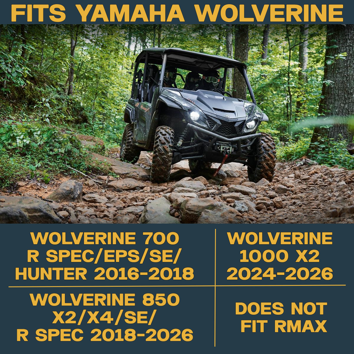 Traild brake pad fitment for Yamaha Wolverine