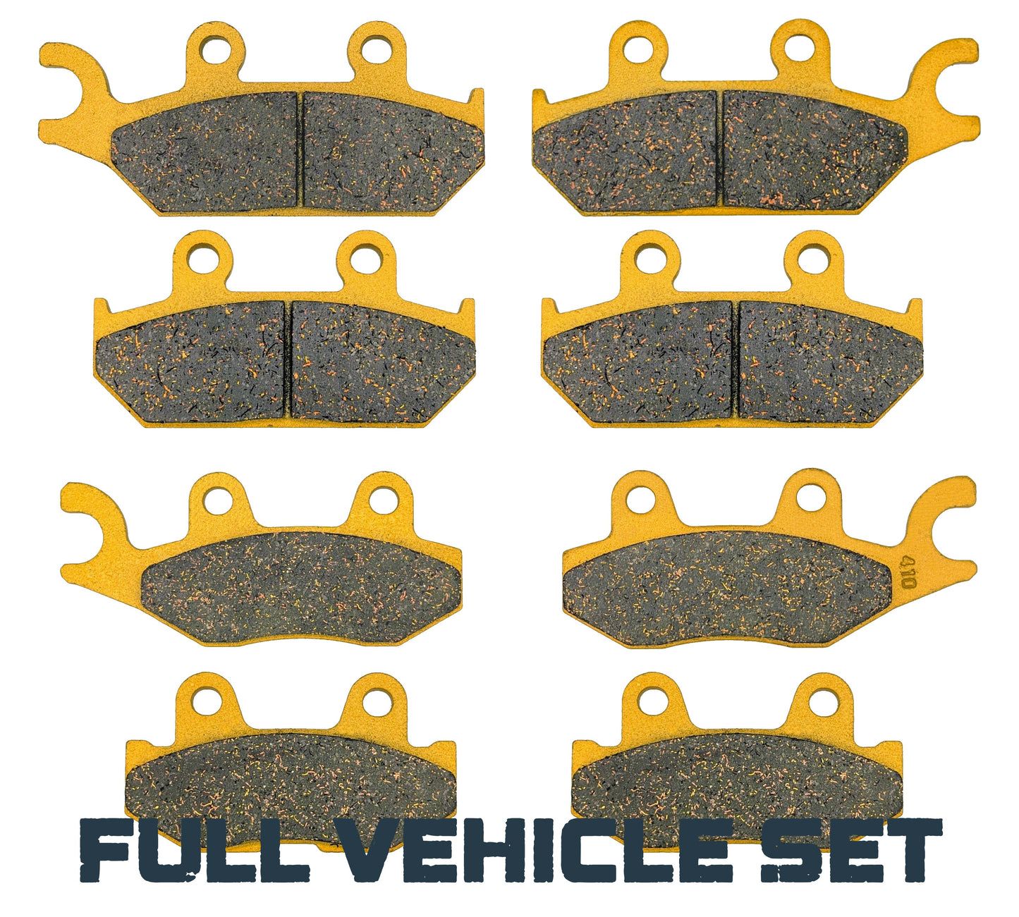 Traild Ceramic Brake Pad Set for Yamaha Wolverine - Full Vehicle Set