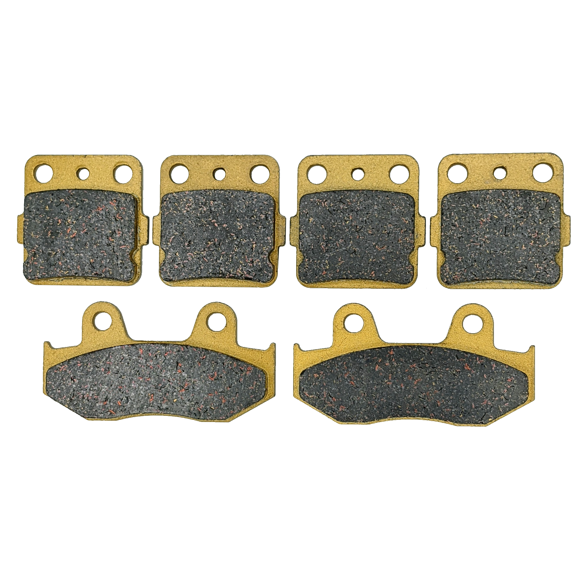 Traild Ceramic Brake Pad Set for Yamaha YFZ - Face View No Background