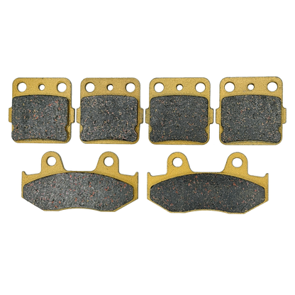 Traild Ceramic Brake Pad Set for Yamaha YFZ - Face View No Background