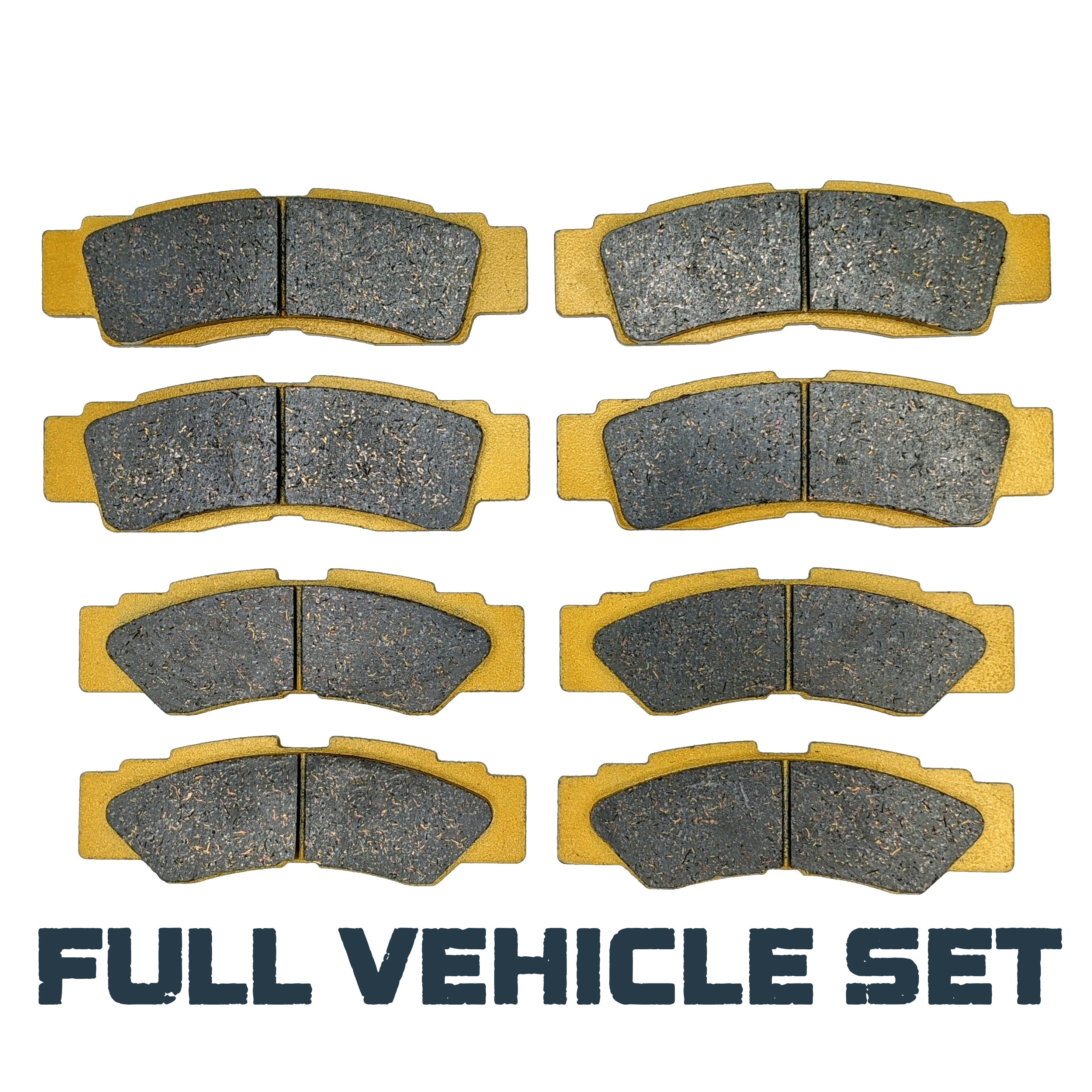 Yamaha Wolverine RMAX2/RMAX4 2021-2024 Ceramic Brake Pad Set with