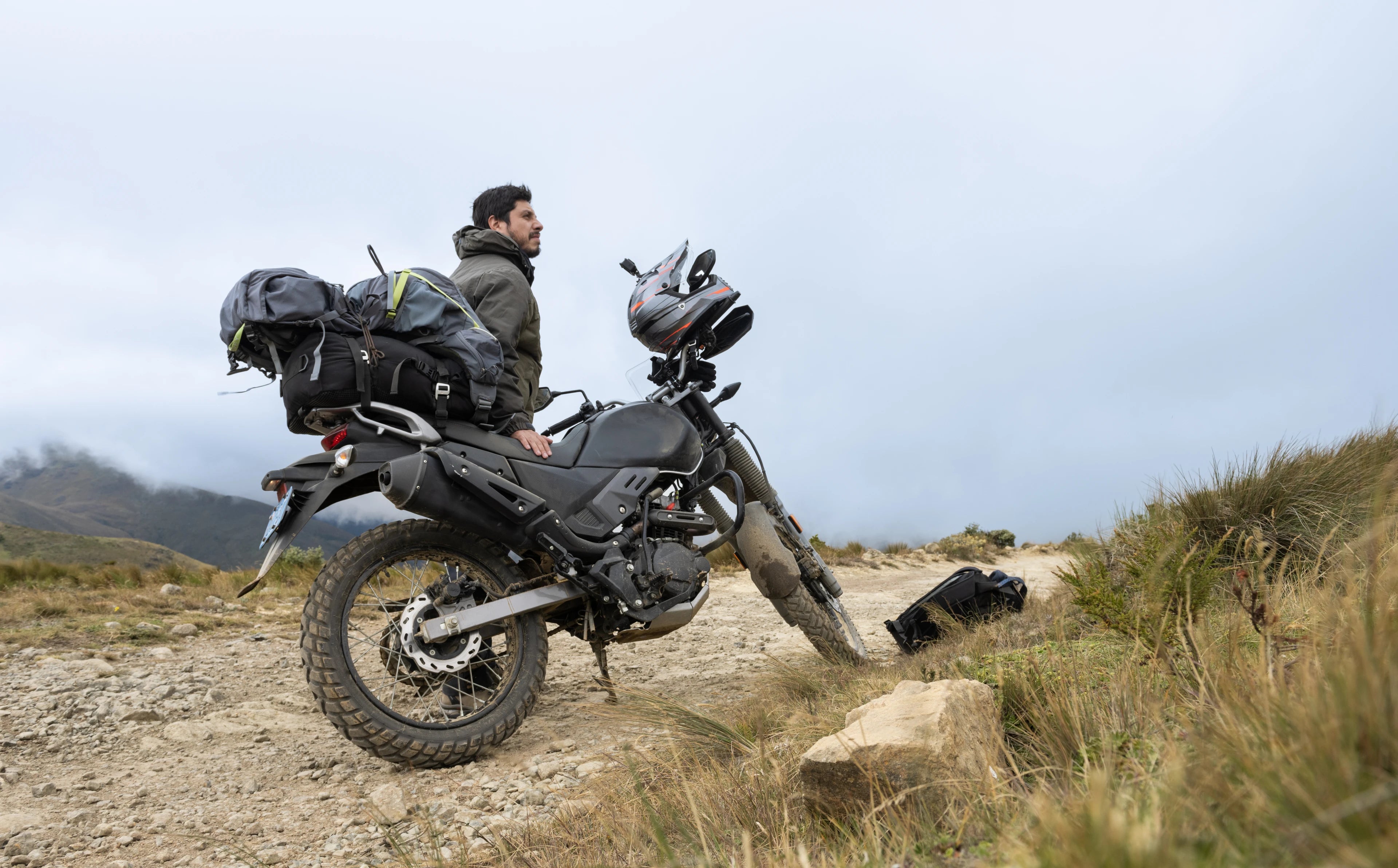 Traild ceramic pads for dual sport adventures