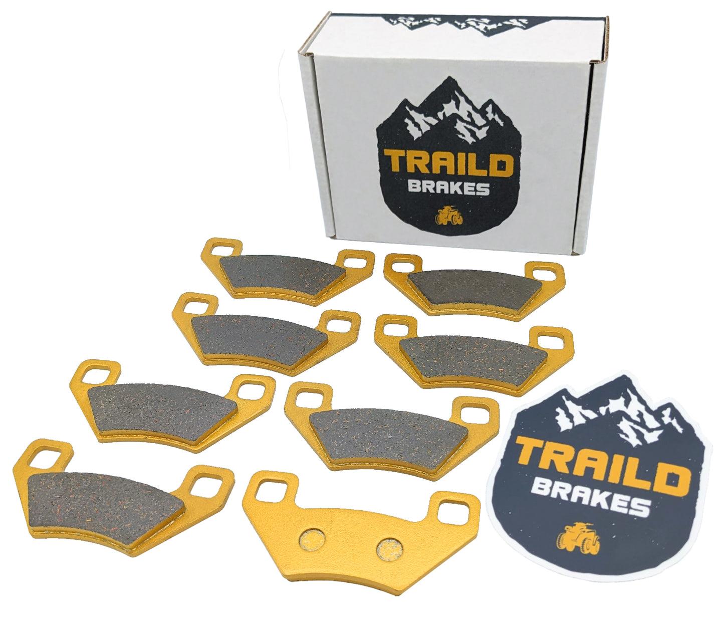 Arctic Cat Wildcat 1000/X/GT/LTD/Wildcat Trail 700 2012-2020 Ceramic Brake Pad Set