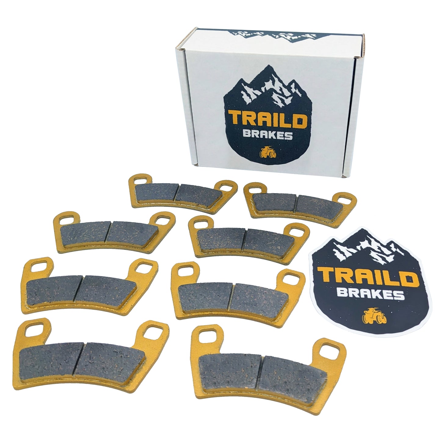 Polaris RZR Trail/S 1000/Trail S 1000/S 900/Trail S 900/900 2014-2024 Ceramic Brake Pad Set