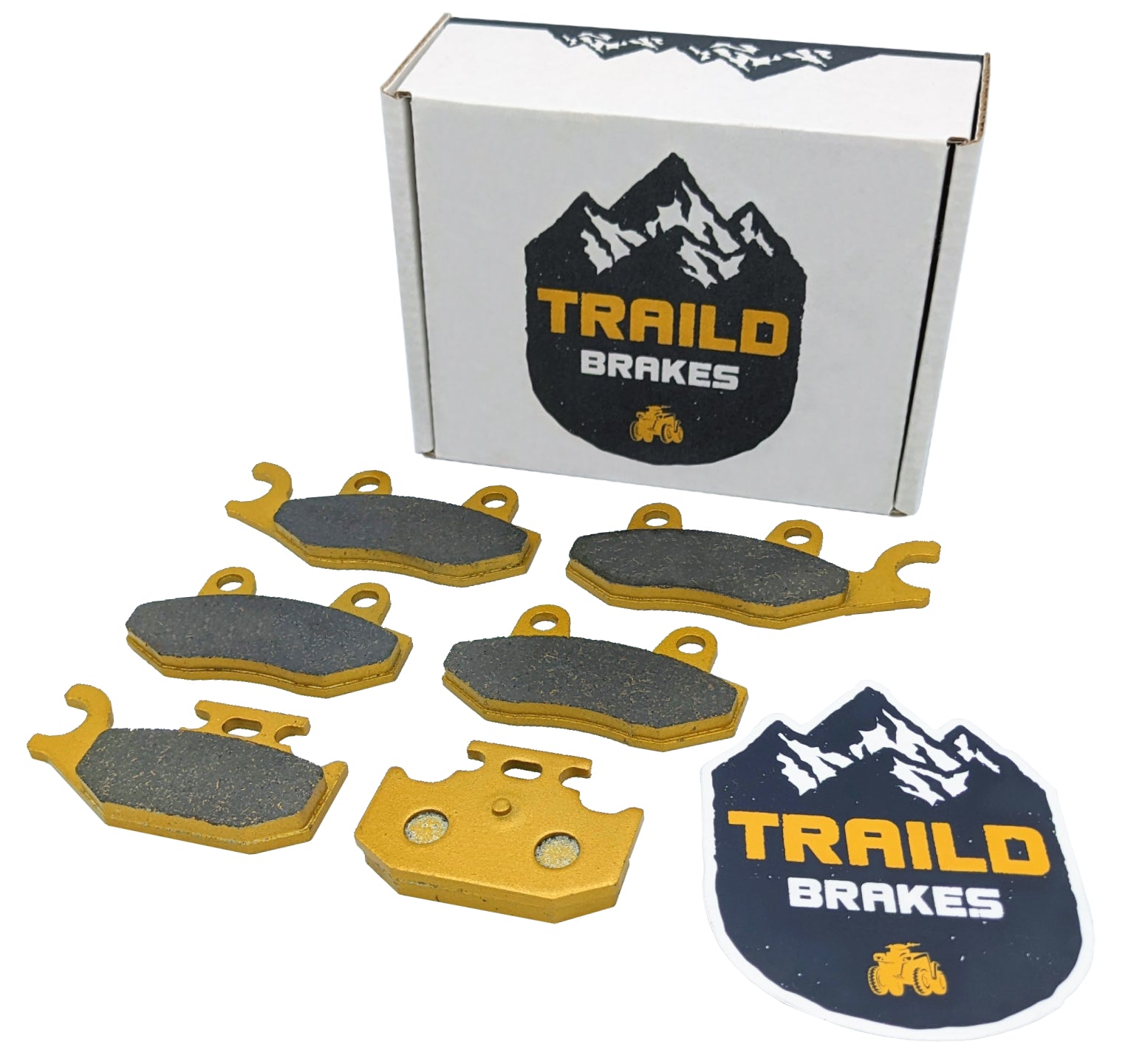 Brake Pads Raptor Yamaha Raptor 700 2006-2012 Ceramic Brake Pad Set – Traild